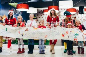 Event mikołajkowy w galerii