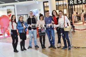 Event walentynkowy w galerii handlowej